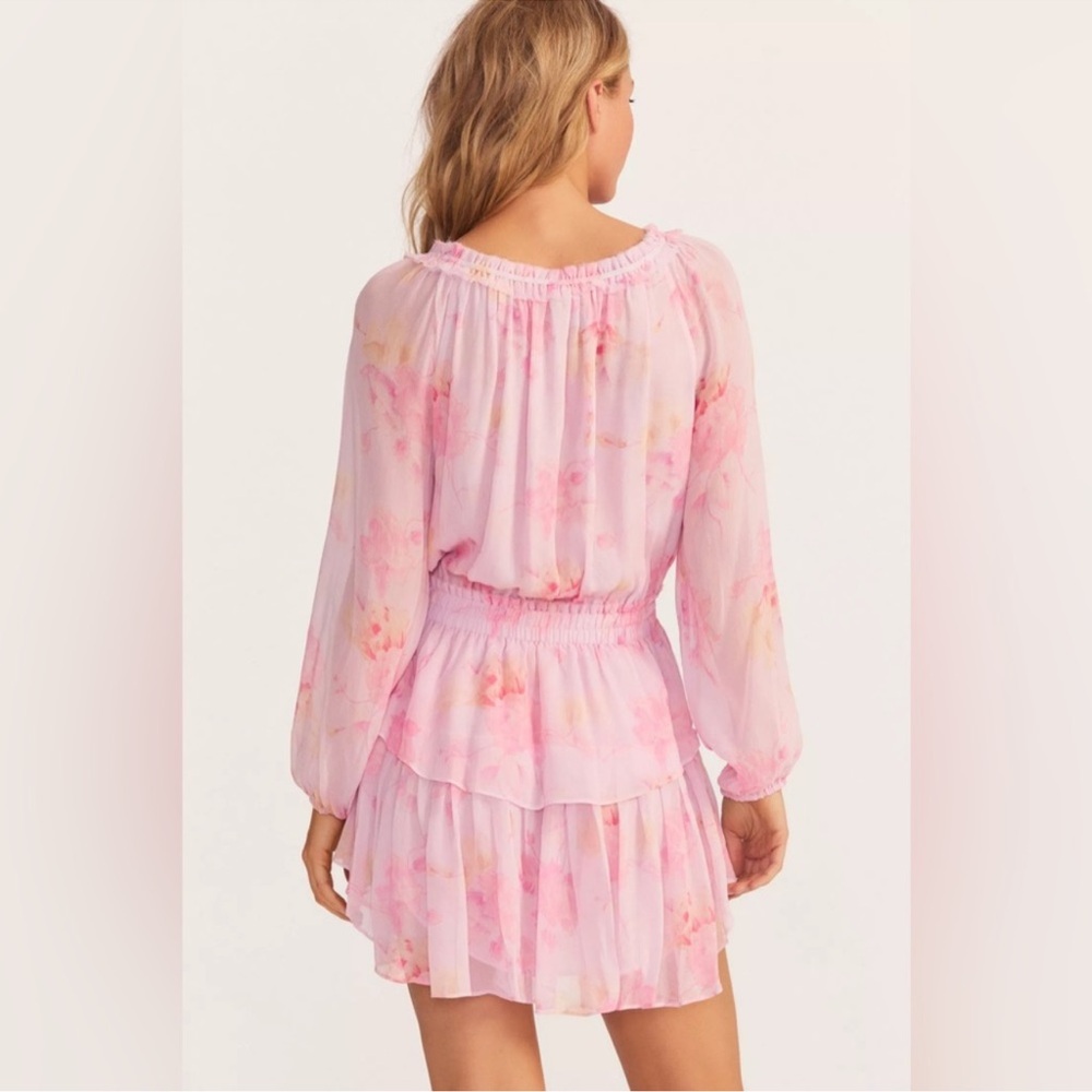 LoveshackFancy popover dress in pink - Picture 4 of 6